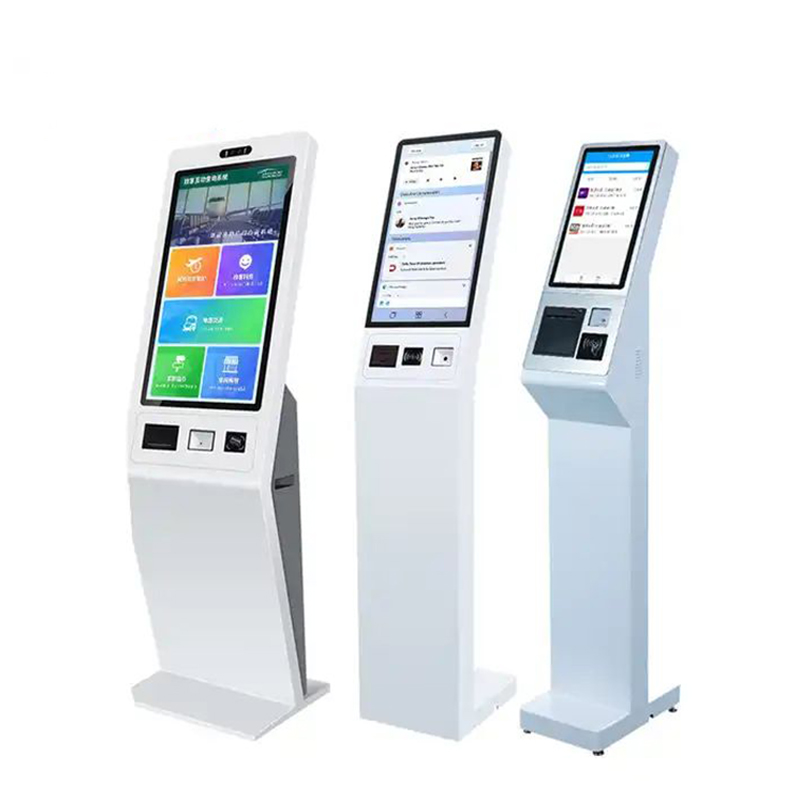 21.5 Inch Supermarket Waterproof Self Service Payment Kiosk
